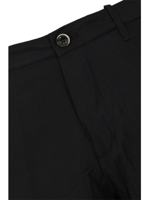 Pantalone piatto Giove slim in misto lana Nero Nine in the morning | 9SS26 GVE71NERO